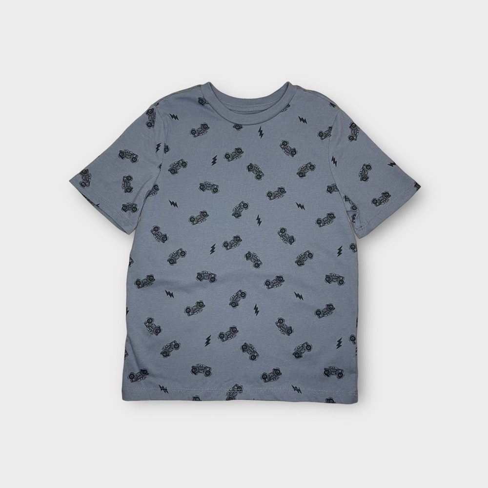 365 Kids Monster Truck Pattern Shirt